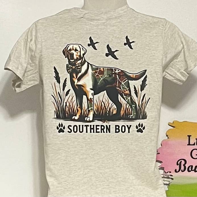 Luna Girl Boutique - Wholesale Screen Printed T-Shirt - Kids - Southern Boy1