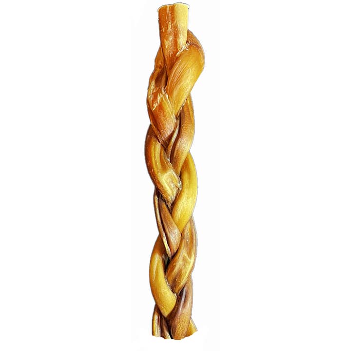 Scoochie Pet Products - Wholesale Pet Treats - Dog - 6 Inch Braided Bully Stick Bulk