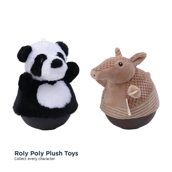 Tall Tails - Wholesale Pet Plush Toy - Dog - Panda Roly Poly Dog Toy