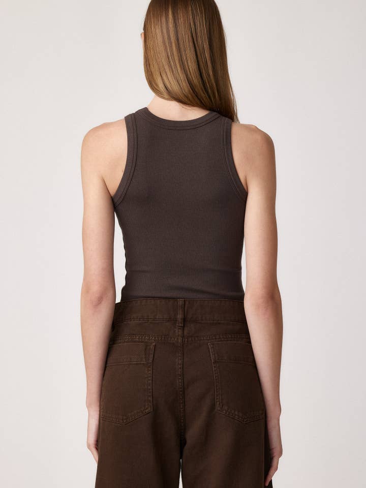 ESPRESSO KELLY TANK for wholesale on Faire
