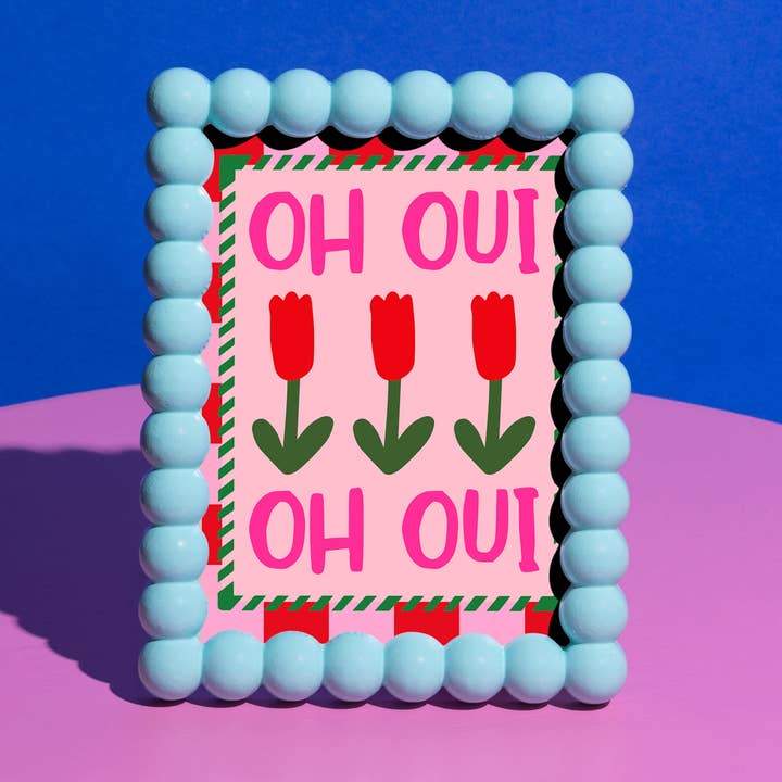 The Windsor Button Frame - Mint for wholesale by Little Fish CO