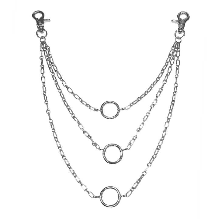 Three Stacks Pocket Chain for wholesale by VidaKush