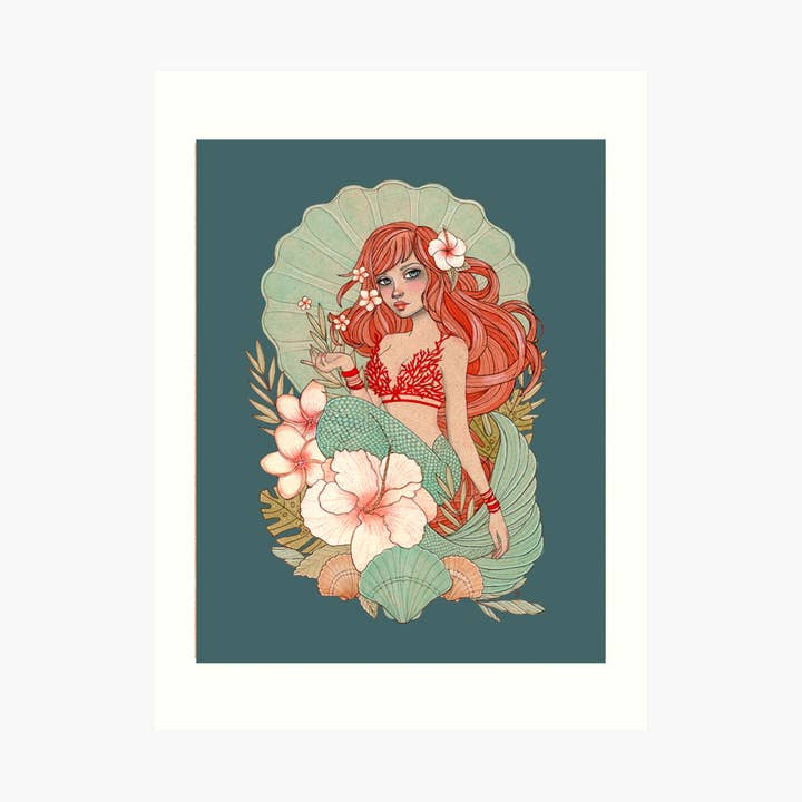 Impression artistique Kaia pour la vente par The Art of Lea Barozzi