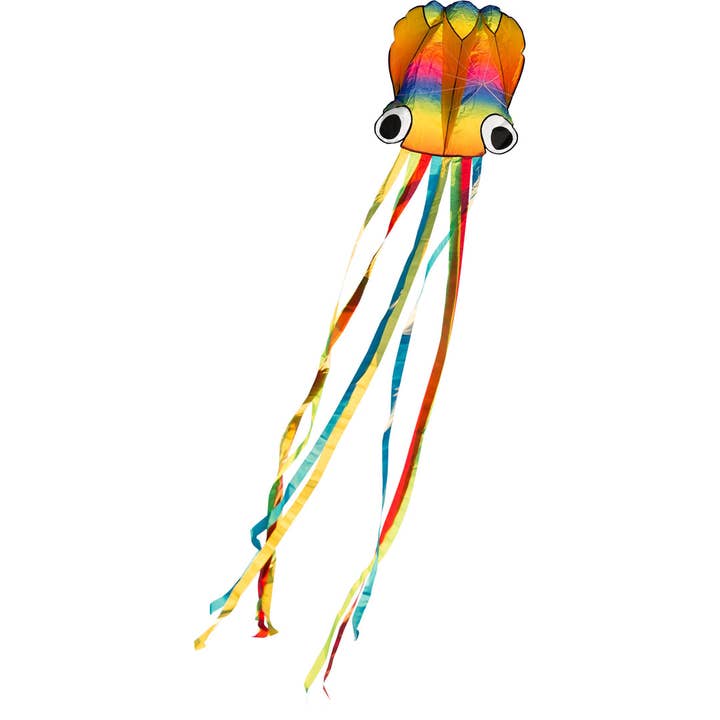 Aquilone Rainbow Octopus per la vendita all'ingrosso da parte di HQ Kites & Designs