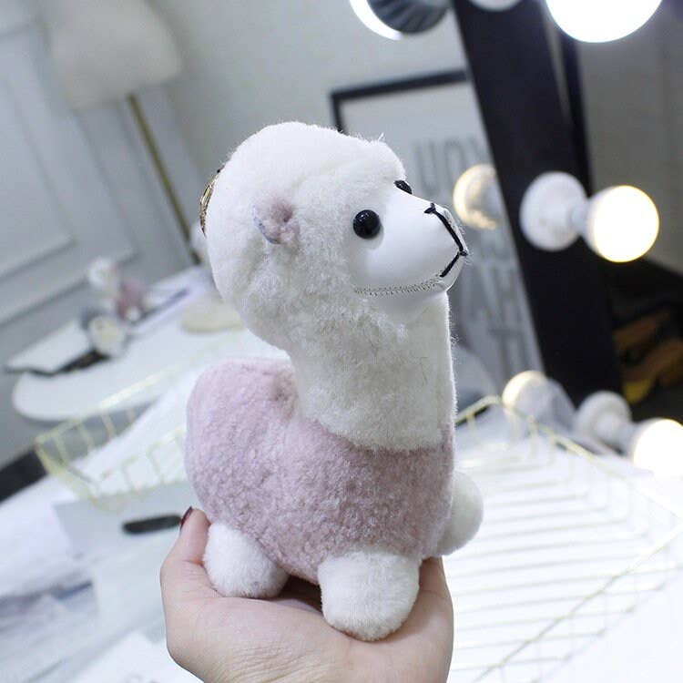 FurDecoration - Wholesale Keychain - Women's - Alpaca Fur Bag Charm Keychain Accessory4