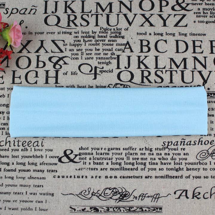 NINEXIS - Wholesale Hair Accessories Set - Women's - CWAHA6413_YOGA SPORTS HEADBAND ELASTIC SOLID COLOR HAIRBAND1