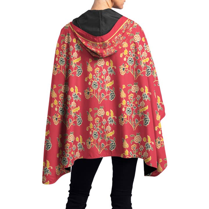 Cape de pluie pour femmes Ellery - Poncho de pluie imperméable et respirant pour la vente par RainCaper