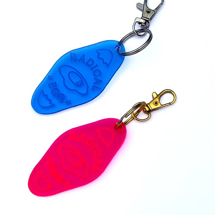 RADICAL EGG // KEYCHAIN for wholesale by Mo McMasters