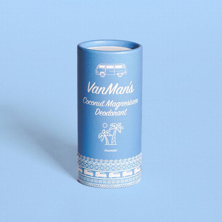 The VanMan Company - Wholesale Deodorant - Men's - *New* VanMan's Vanilla Magnesium Deodorant - 2 oz3