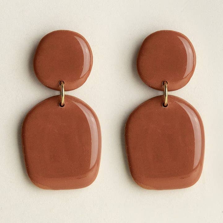 Van Schaaijk Studio - Wholesale Dangle Earrings - Earrings Nina - Amber0