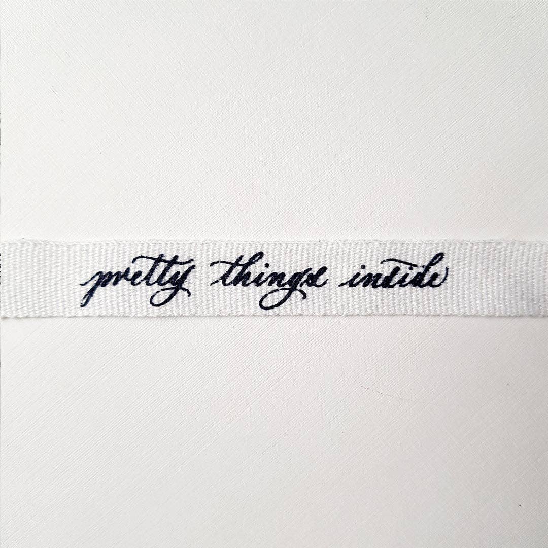 Darling Spring - Vendita all'ingrosso Nastri - Confezione regalo - Nastro da regalo calligrafato3