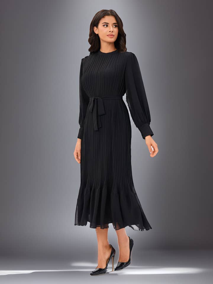 Classic Elegance Midi Dress for wholesale by Miss Finch NYC