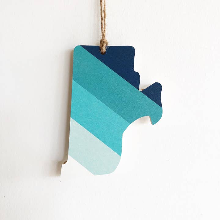 Hemlock & Heather - Wholesale Ornament - Comal Stripes State Ornaments46