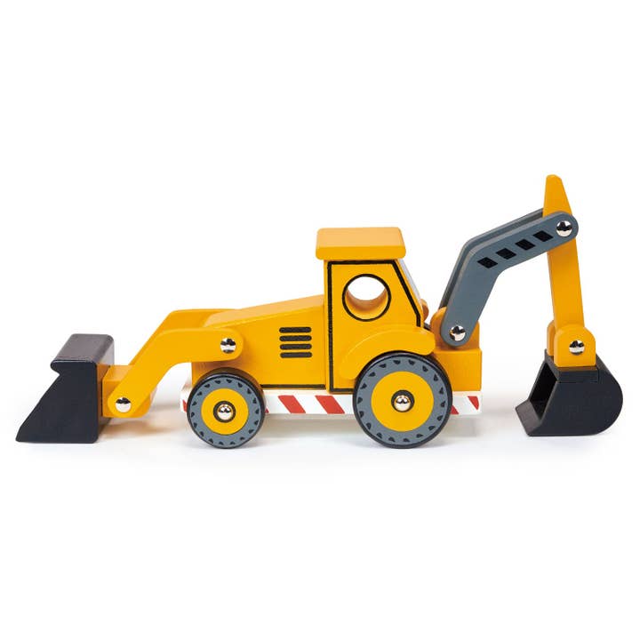 Mentari Toys | The Backhoe for wholesale by Kinderhood Distribution Inc.