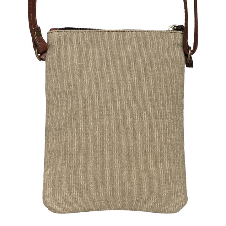 Mona B. – wholesale Crossbody bag – Women's – Ava Stone Ice Grey Rexine Leather Canvas Crossbody Bag3