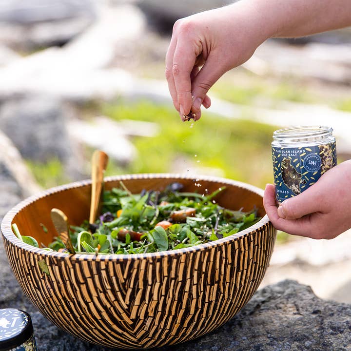 San Juan Island Sea Salt - Wholesale Dried Spice Mix - Gomasio Seasoning Blend2