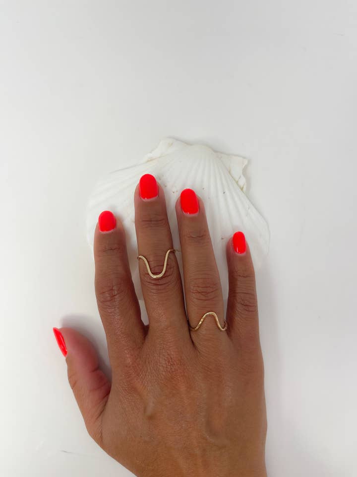 Anel V por atacado de Kala Handmade With Love