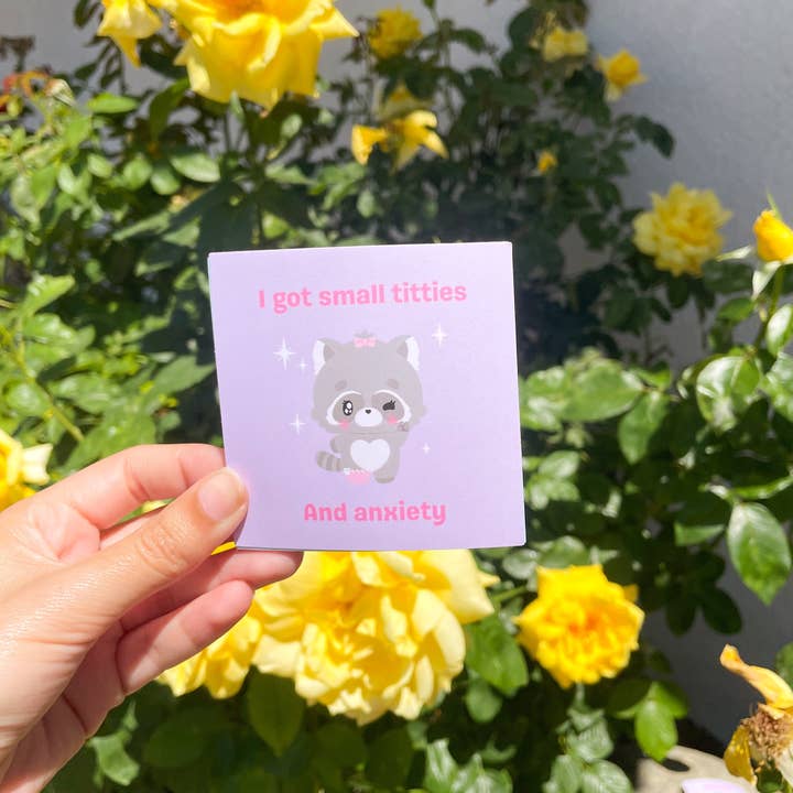 Basura Gang - Vendita all'ingrosso Adesivo - Adesivo per l'ansia dai seni piccoli1