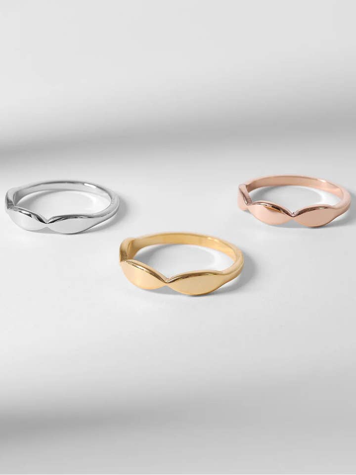 Leaf Trio Band for wholesale by Ash & Rose