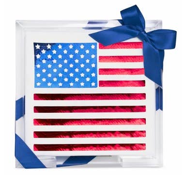 Lined Design - Wholesale Napkin Holder - Acrylic Summer Hostess Sets8