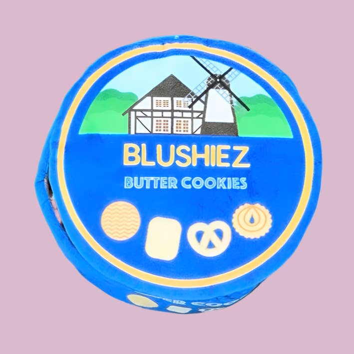 Butter Cookie Tin Sewing Kit 5 Piece Dog Toy for wholesale by Blushiez
