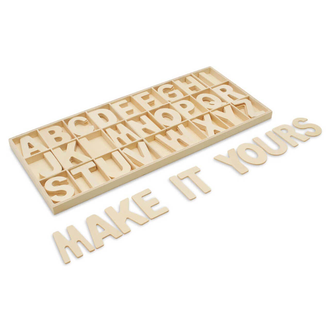 Woodpeckers Crafts - Wholesale Wood Toy - Kids - Wood Sorting Tray6