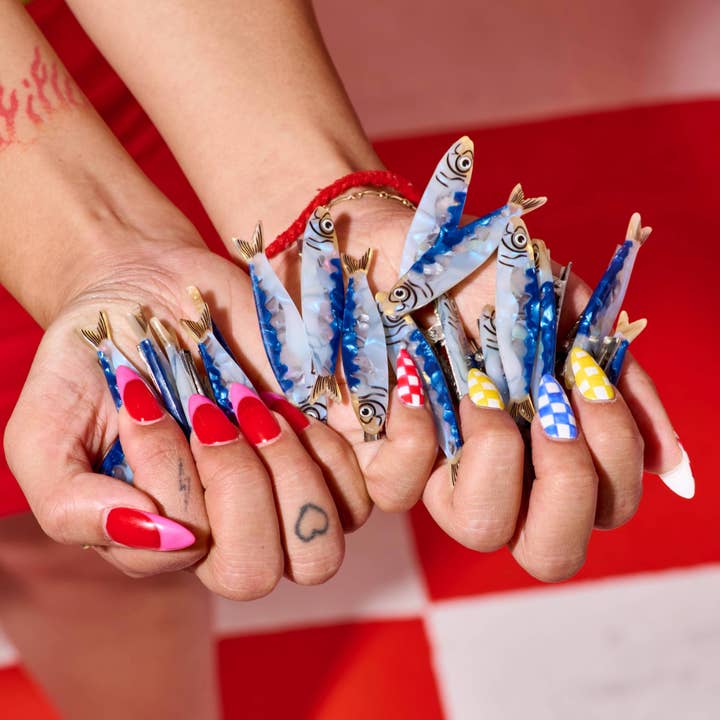 MackBecks - Wholesale Hair Clip - Women's - Sardine Barrette Set Pre-Order2