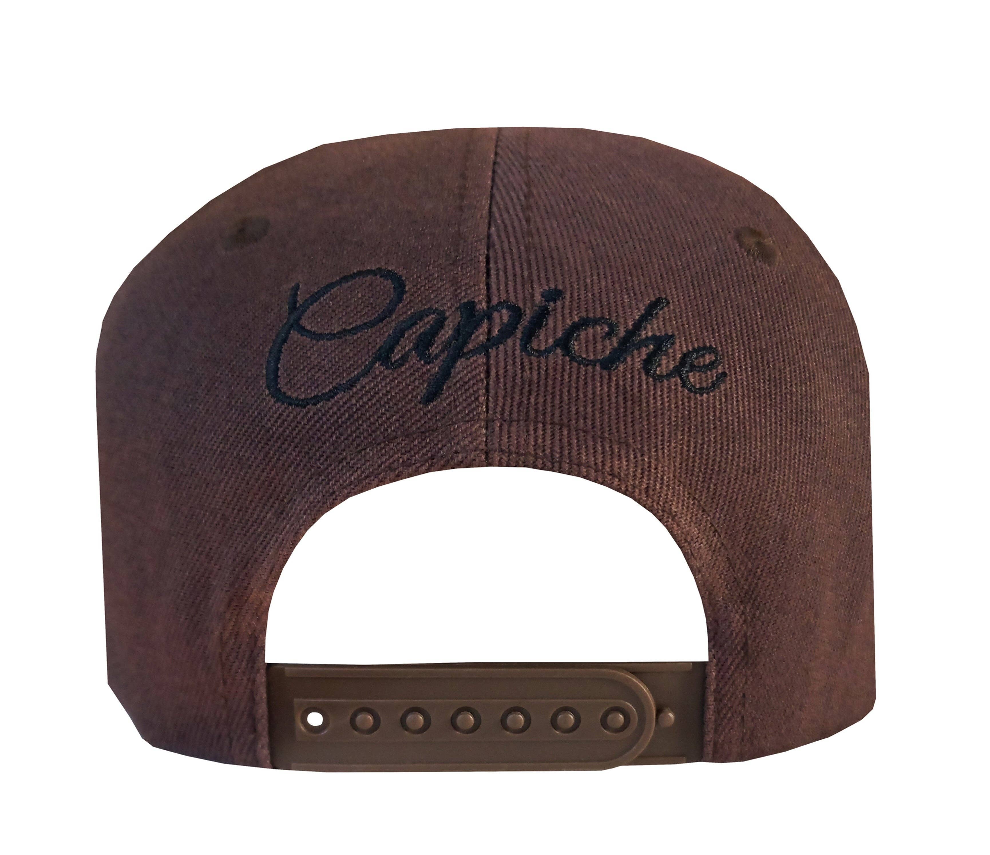 Capiche - Wholesale Flat Brim Cap - Men's - The Butcher Snapback - Brown12