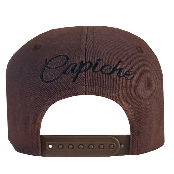 Capiche - Wholesale Flat Brim Cap - Men's - The Butcher Snapback - Brown12