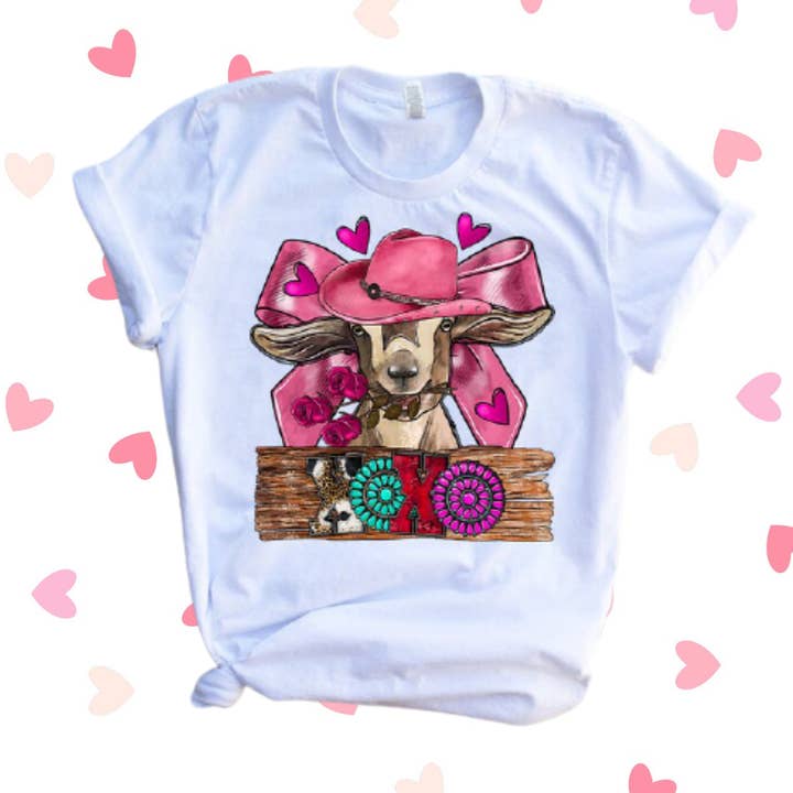 Xoxo Valentine Grafisk Tee for engroshandel hos Londas Trendy Tees