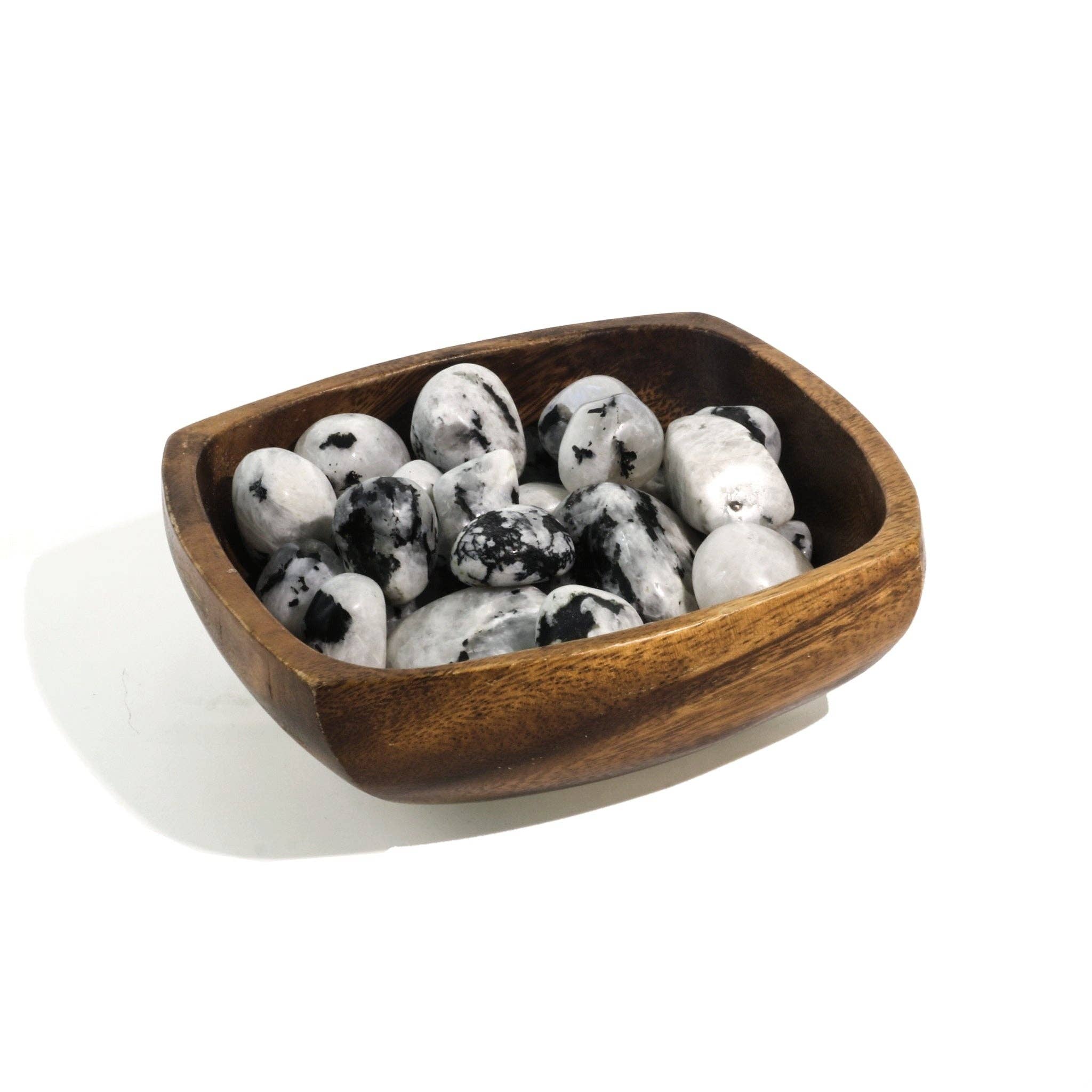 Stonebridge Imports - Wholesale Spiritual Stone/Crystal - Rainbow Moonstone Tumbled Stones - India5