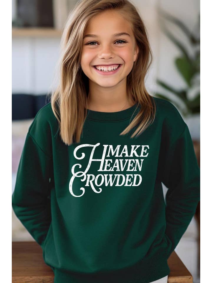COLORBEAR - Wholesale T-Shirt - Kids - Make Heaven Crowded Kids Graphic Sweatshirt6