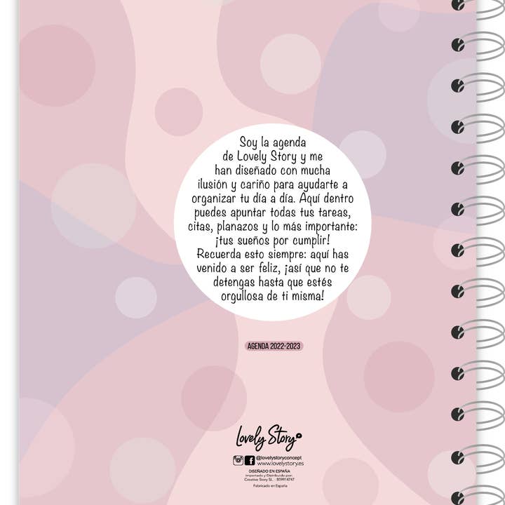 LOVELY STORY - Wholesale Planner - SCHOOL AGENDA 2022-2023 WEEK VIEW - HERE AND NOW7