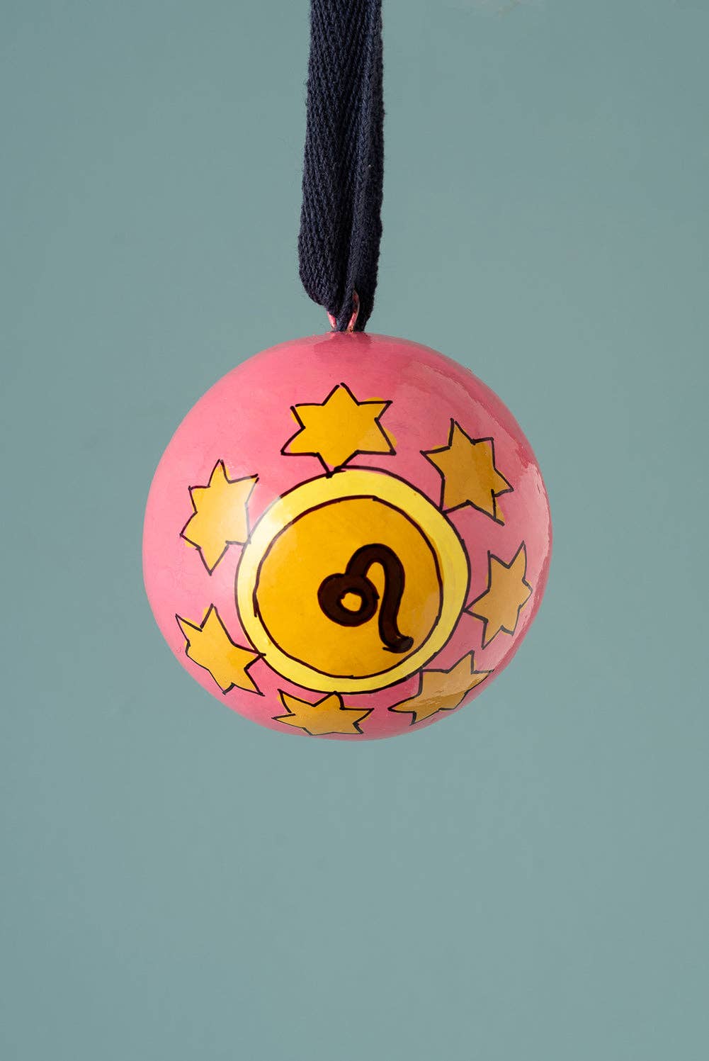Ian Snow Ltd - Wholesale Ornament - Leo Zodiac Bauble1