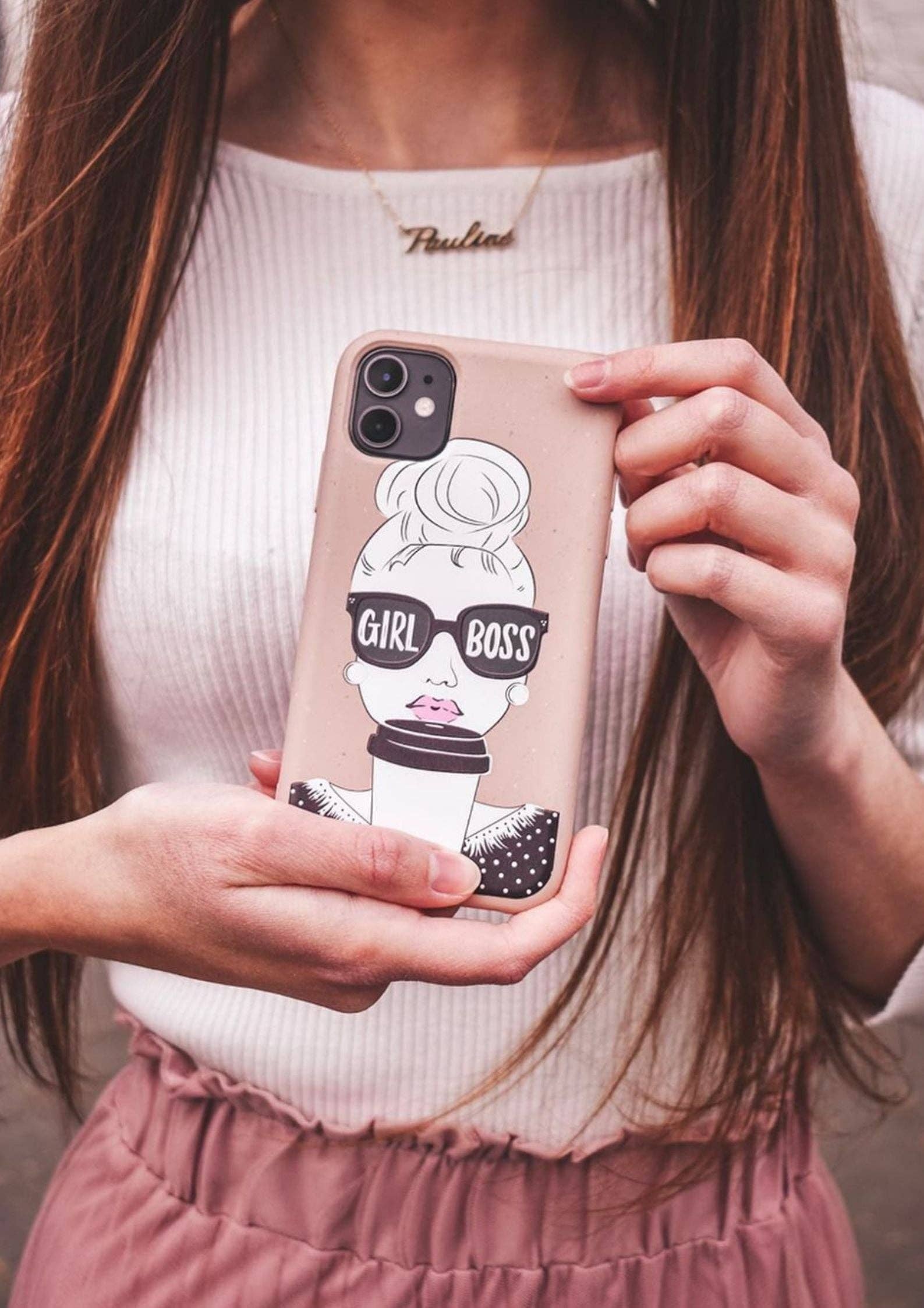Natch - Wholesale Phone Case - Women's - Eco-Friendly Phone Case For iPhone XR Plus - Girl Boss1