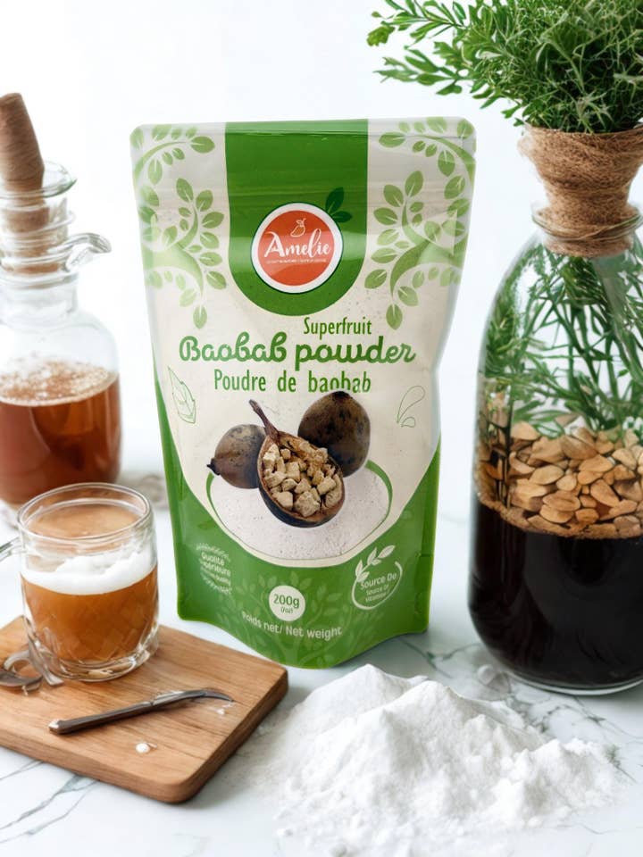 Baobab Powder 200g (7oz) for wholesale by Amelie food