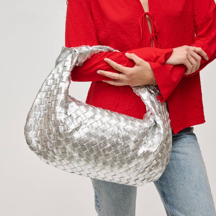 Urban Expressions - Wholesale Shoulder Bag - Women's - Dollie Woven Shoulder Bag8