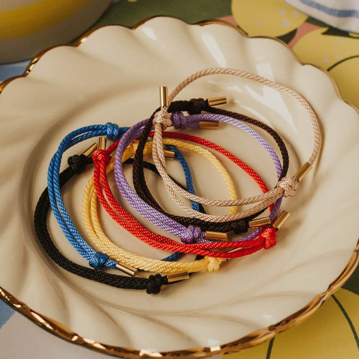 Colorful Rope Bracelet for wholesale by Ken & Jame