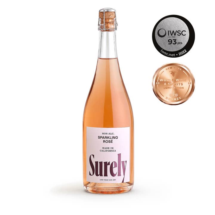 Surely Wine - Wholesale Non-Alcoholic Spirits/Wine/Beer - Non-Alcoholic Sparkling Rosé