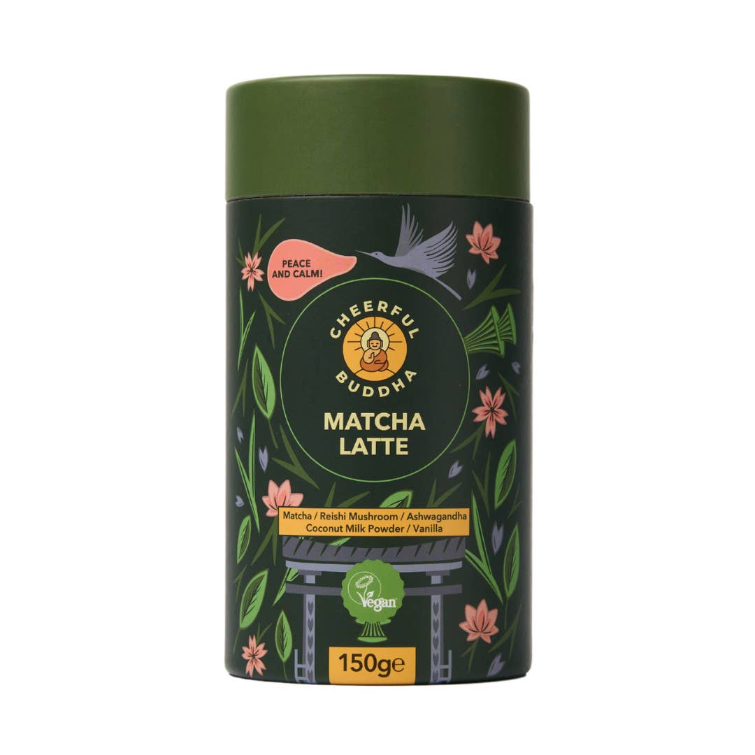 cheerful buddha - Vente Boisson diététique en poudre - Latte au matcha - 150 g