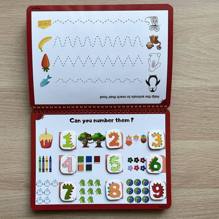 Tiny Walkers - Wholesale Coloring & Activity Book - Kids & Baby - Tiny Walkers Busy Book for Kids - 1st Edition !12