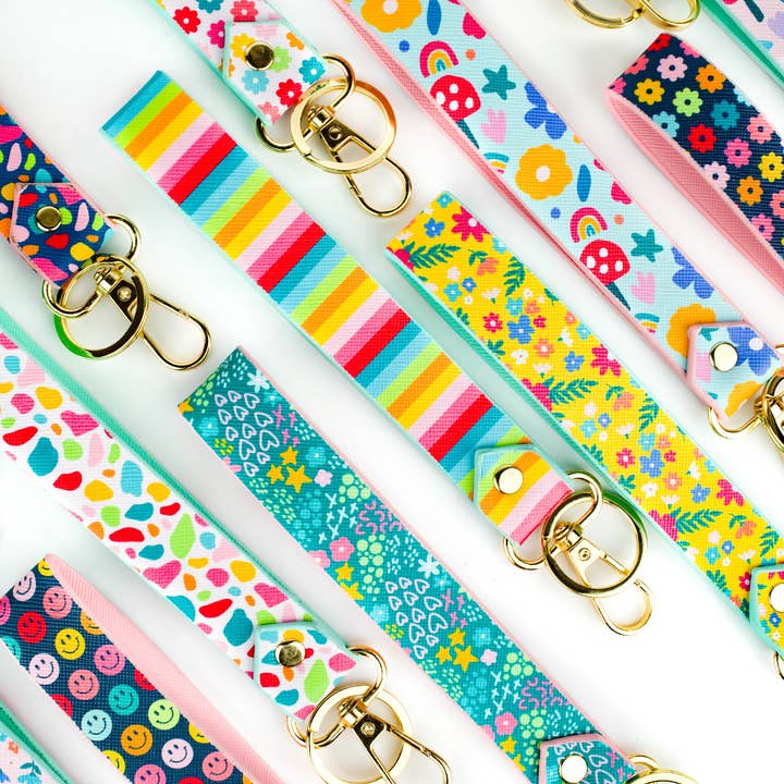 Cleary Lane - Wholesale Keychain - Women's - Keychain Wristlet Strap | Choose your Pattern