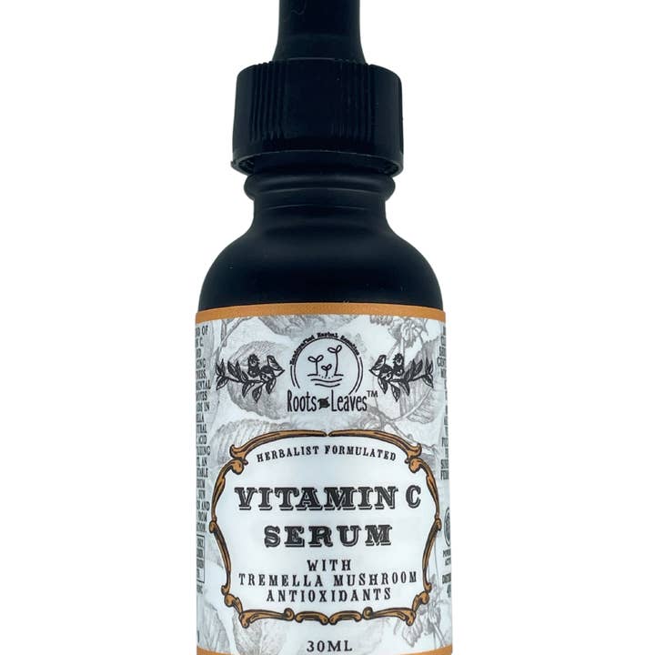Roots And Leaves - Wholesale Facial Serum/Concentrate - Vitamin C Brightening Serum + Tremella Mushroom