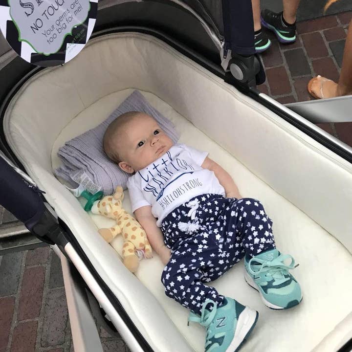 Three Little Tots - Wholesale Car Seat Cover - Kids & Baby - Seahawk No Touching Baby Car Seat and Stroller Tag3