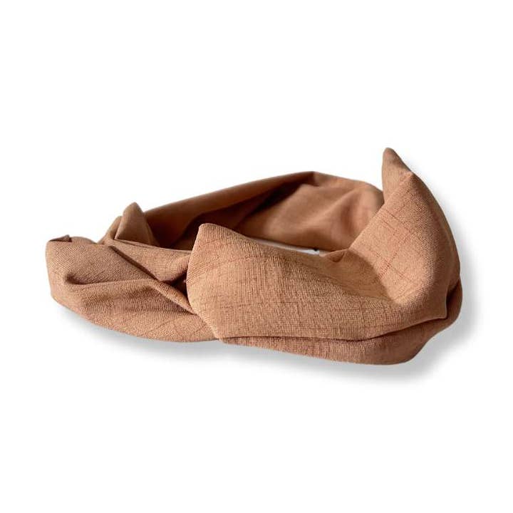 Mini bandeau « Linen Sand » pour la vente par Hairjewelz by Elle