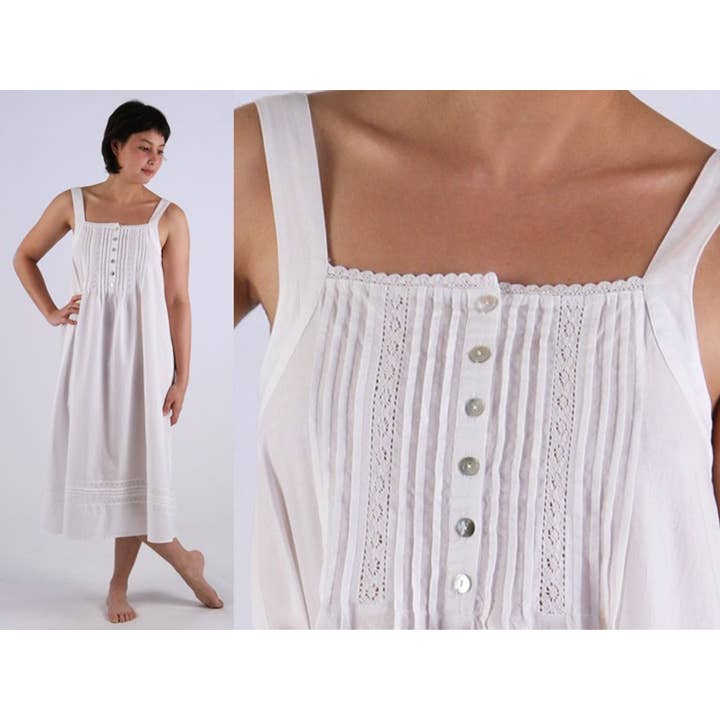 Victoria Linen Australia - Wholesale Nightgown – Women’s - Lucy Nightgown