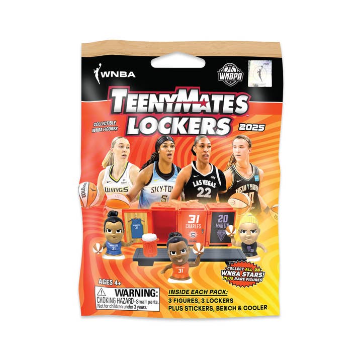 Party Animal, Inc. - Wholesale Figurine Toy - Kids - TeenyMates WNBA 2025 Locker Room Set3