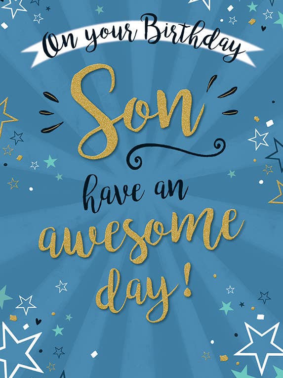 Fødselsdagskort, Søn, Fantastisk Dag for engroshandel hos Piccadilly Greetings