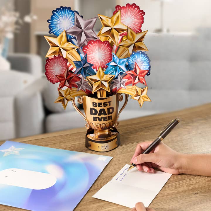 Card Foolery – Engroshandel Farsdagskort – #1 Far Trofæ Fejrende Fars Dags Kort5