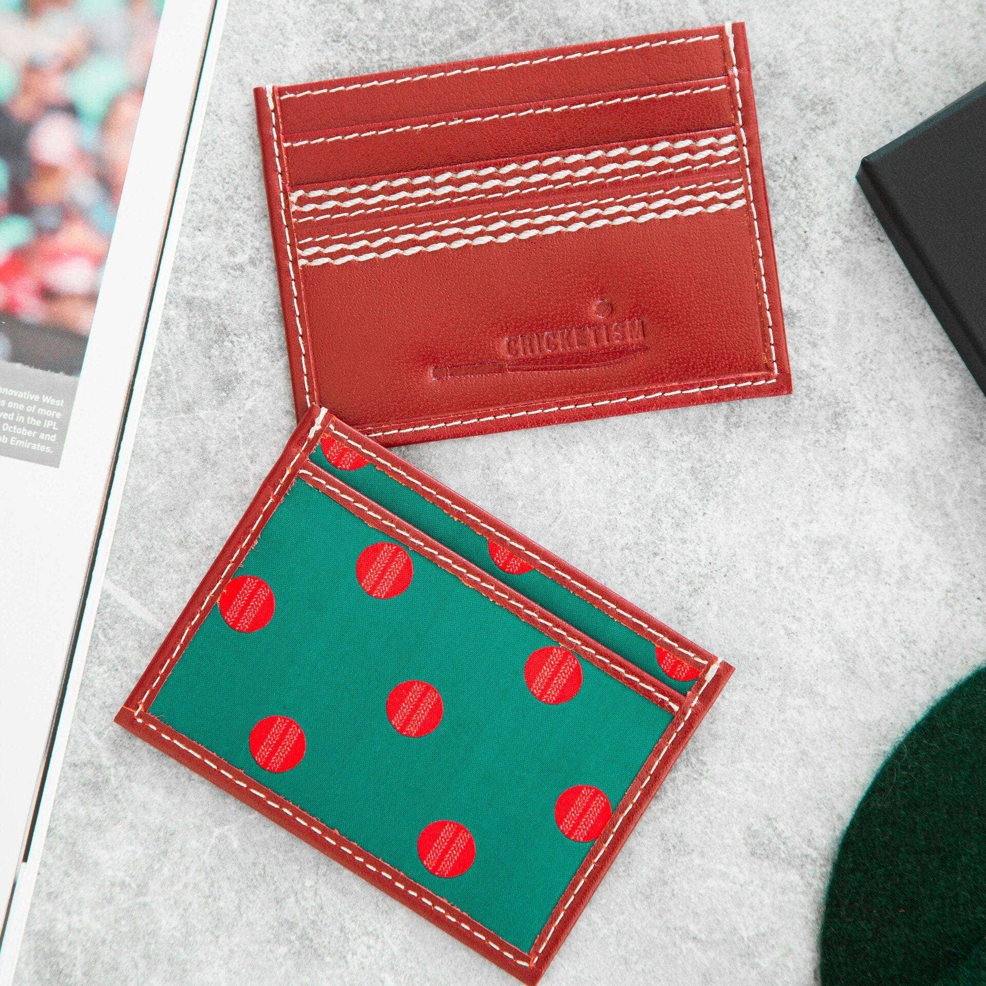 Sport Republic - Wholesale Card Holder - Unisex - Cricket Card Wallet | Embroidered Patterns2